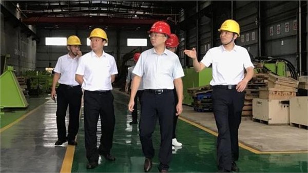 湖南省浏阳市招商团一行来司考察